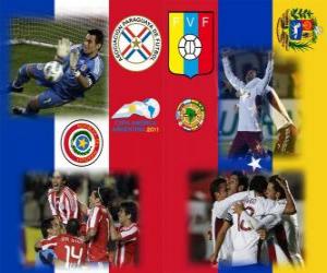 Puzle Paraguay - Venezuela, semi-finále Copa América Argentina 2011