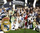 Real Madrid, vítěz Liga mistrů UEFA 2013-2014